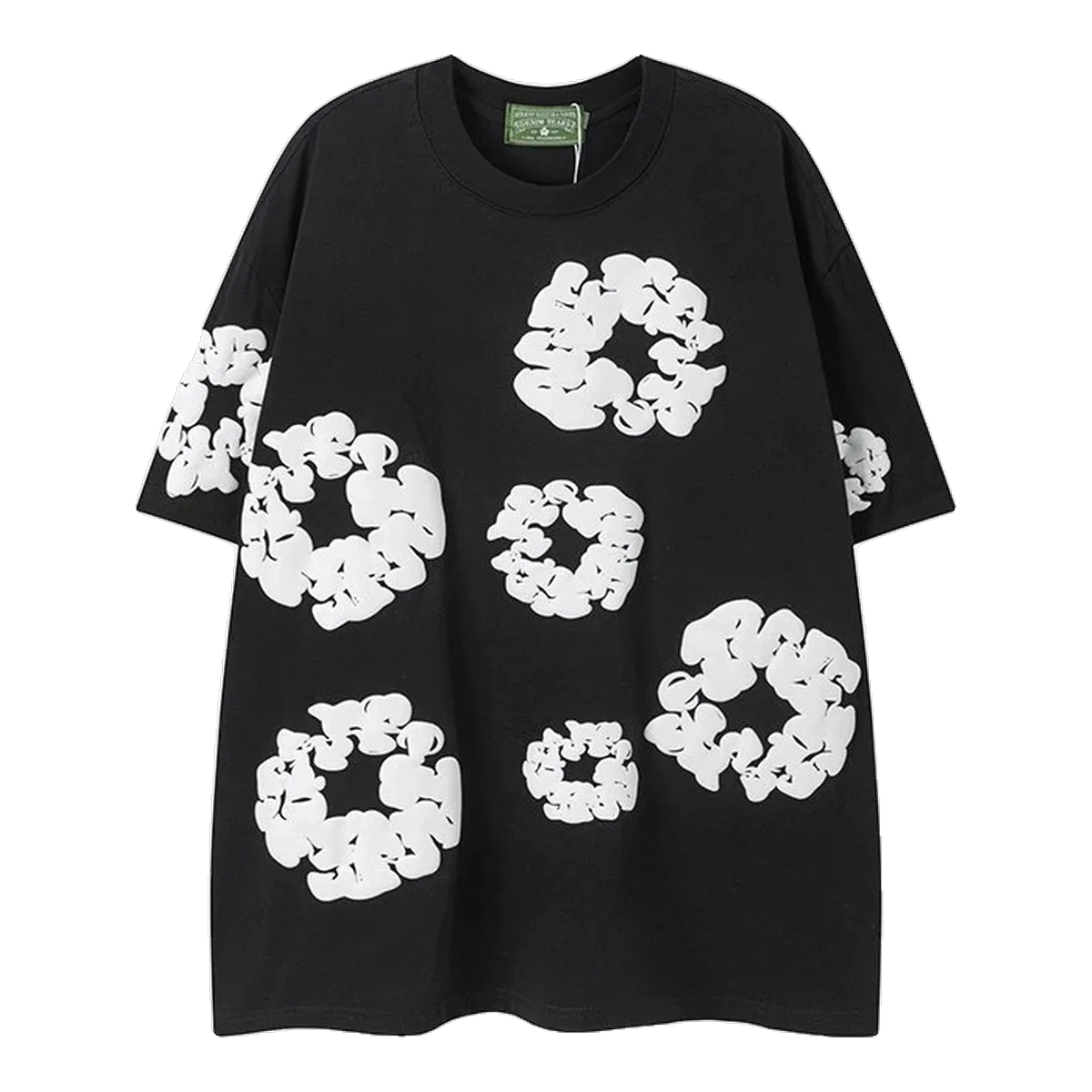 Denim Tears Cotton Wreath T-Shirt Black