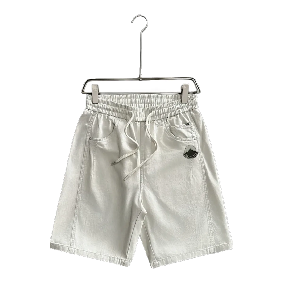 Moncler Cream Shorts