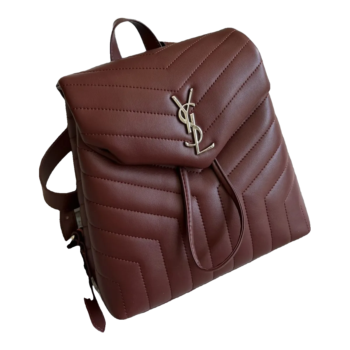 Saint Laurent Backpack Burgundy
