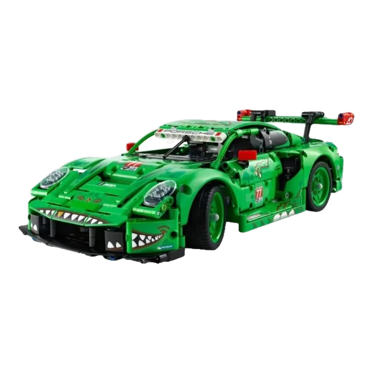 Lego Technic Green Porsche 963 Race Car