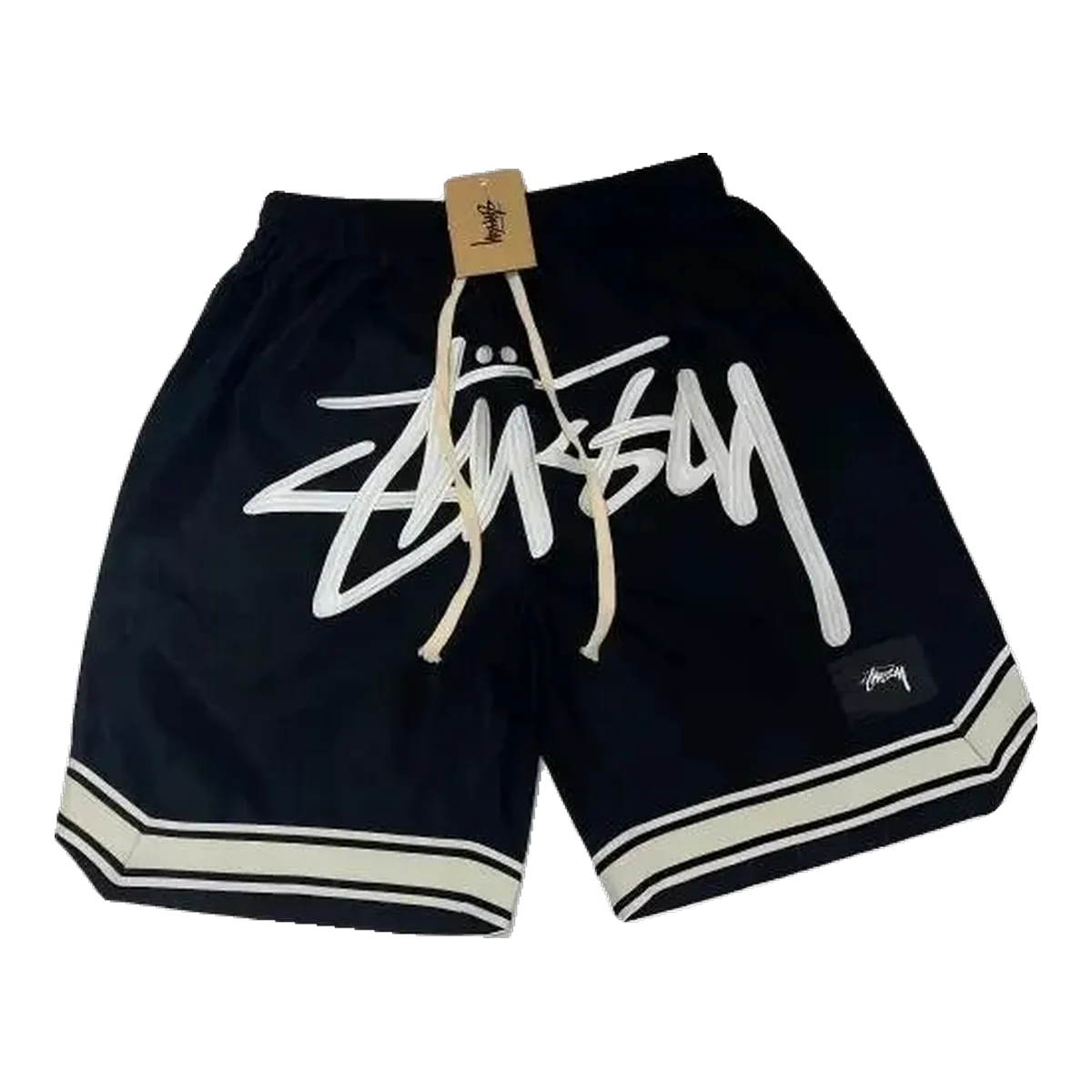 Stussy Navy Logo Shorts