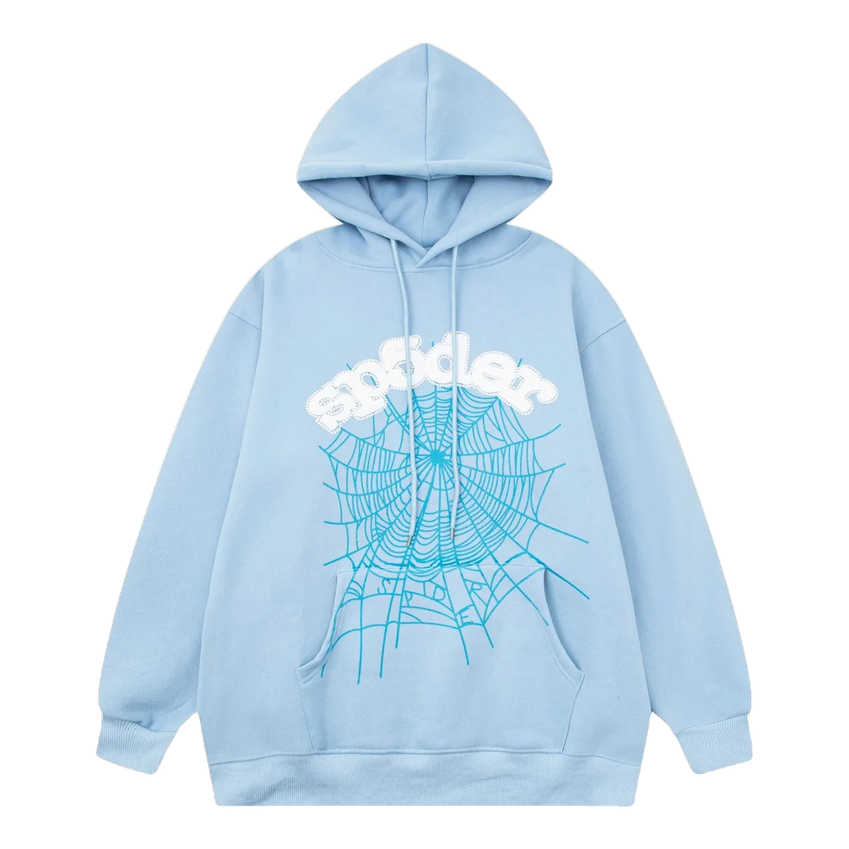 Sp5der Web Hoodie Blue