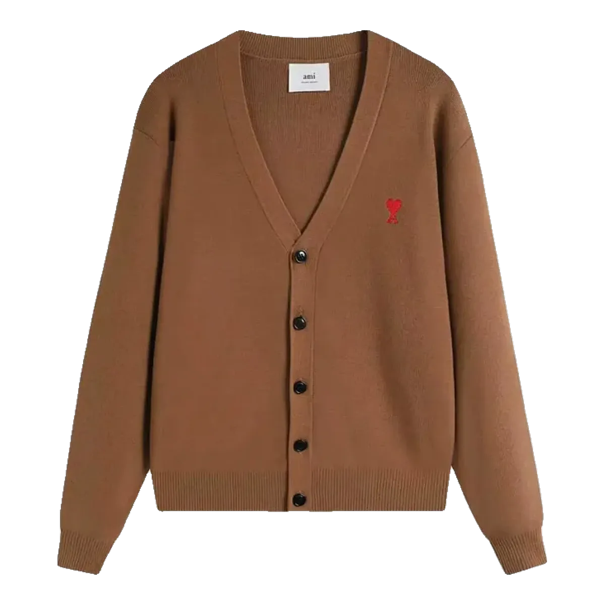 Ami Brown Cardigan