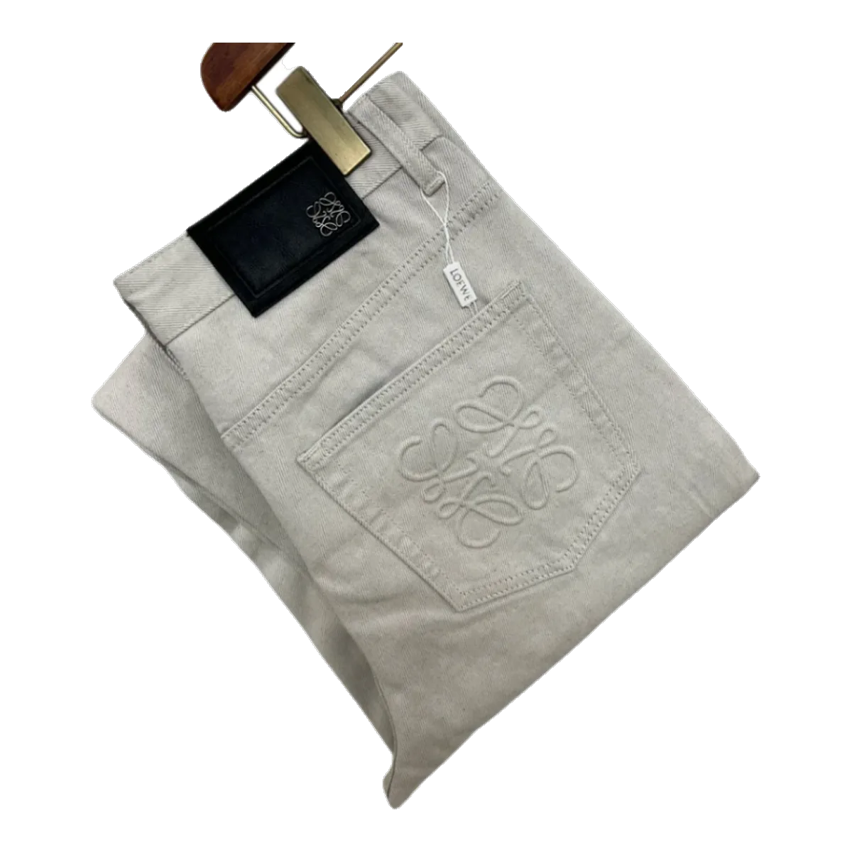 Loewe Jeans Cream