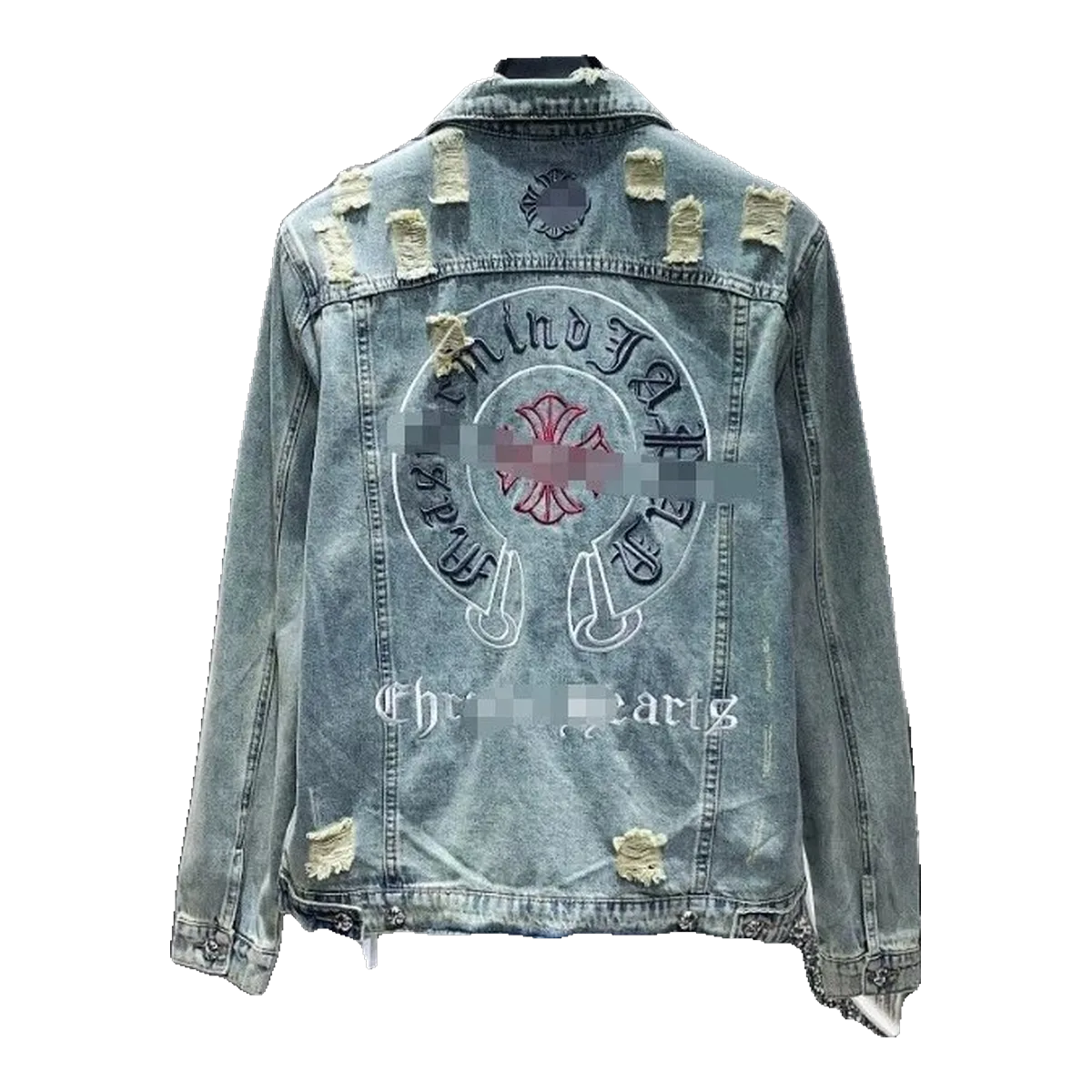 Chrome Hearts Denim Jacket Blue