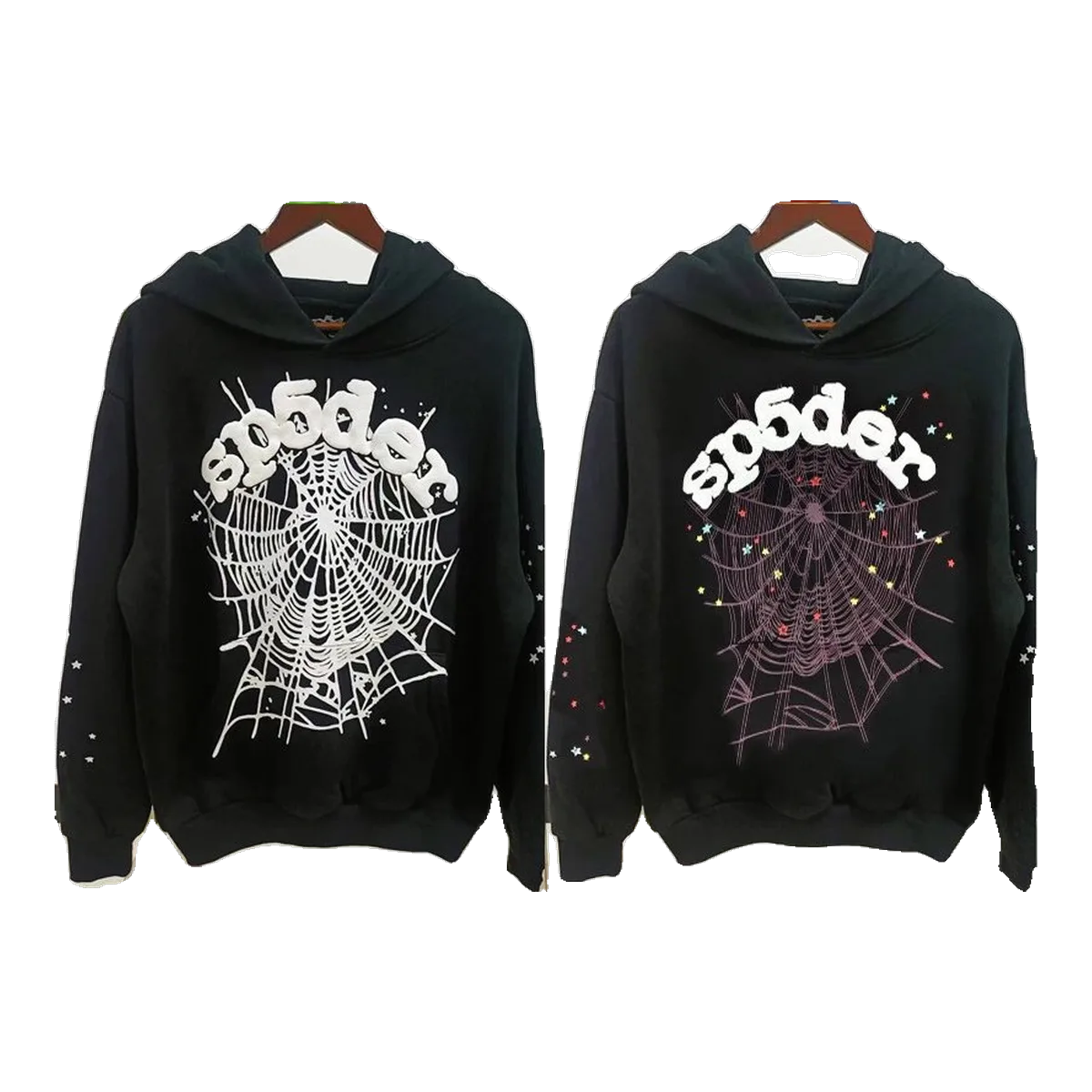 Sp5der Hoodie Black