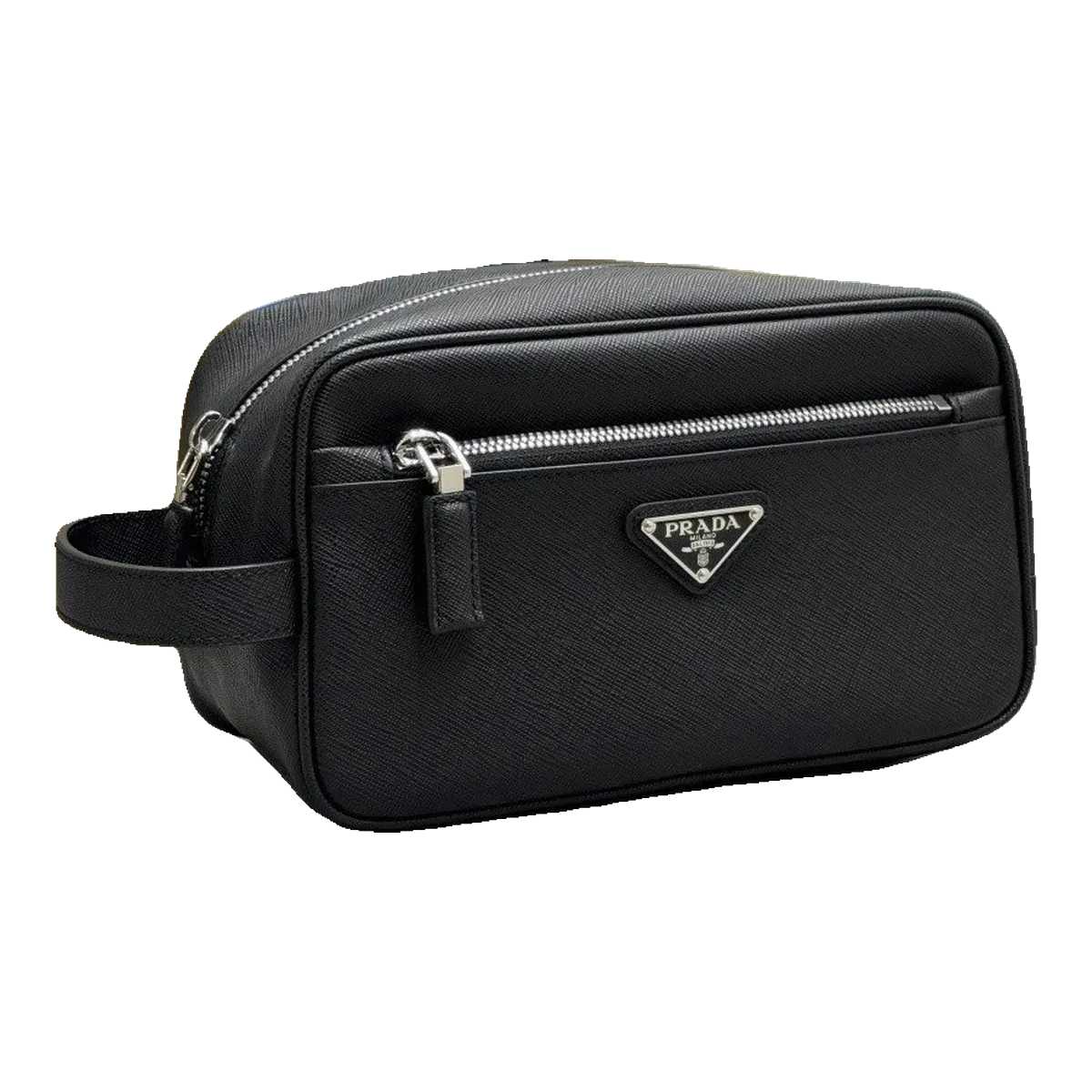 Prada Nylon Pouch Black