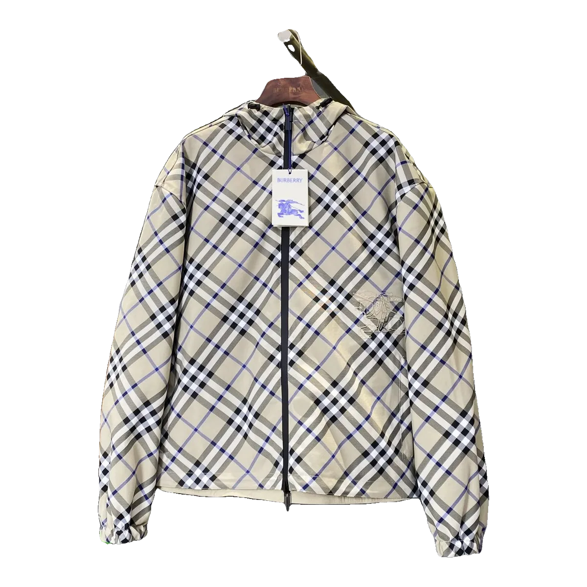 Burberry Check Jacket Beige