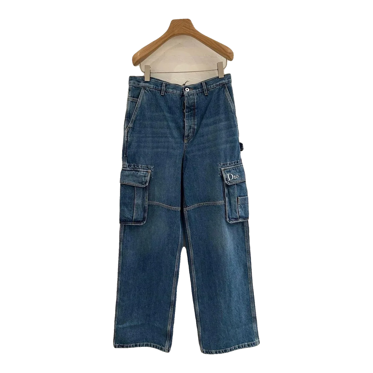 Dior Cargo Pants Blue