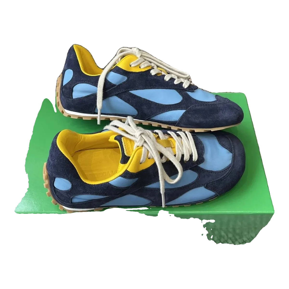 Bottega Veneta Orbit Sneakers Blue