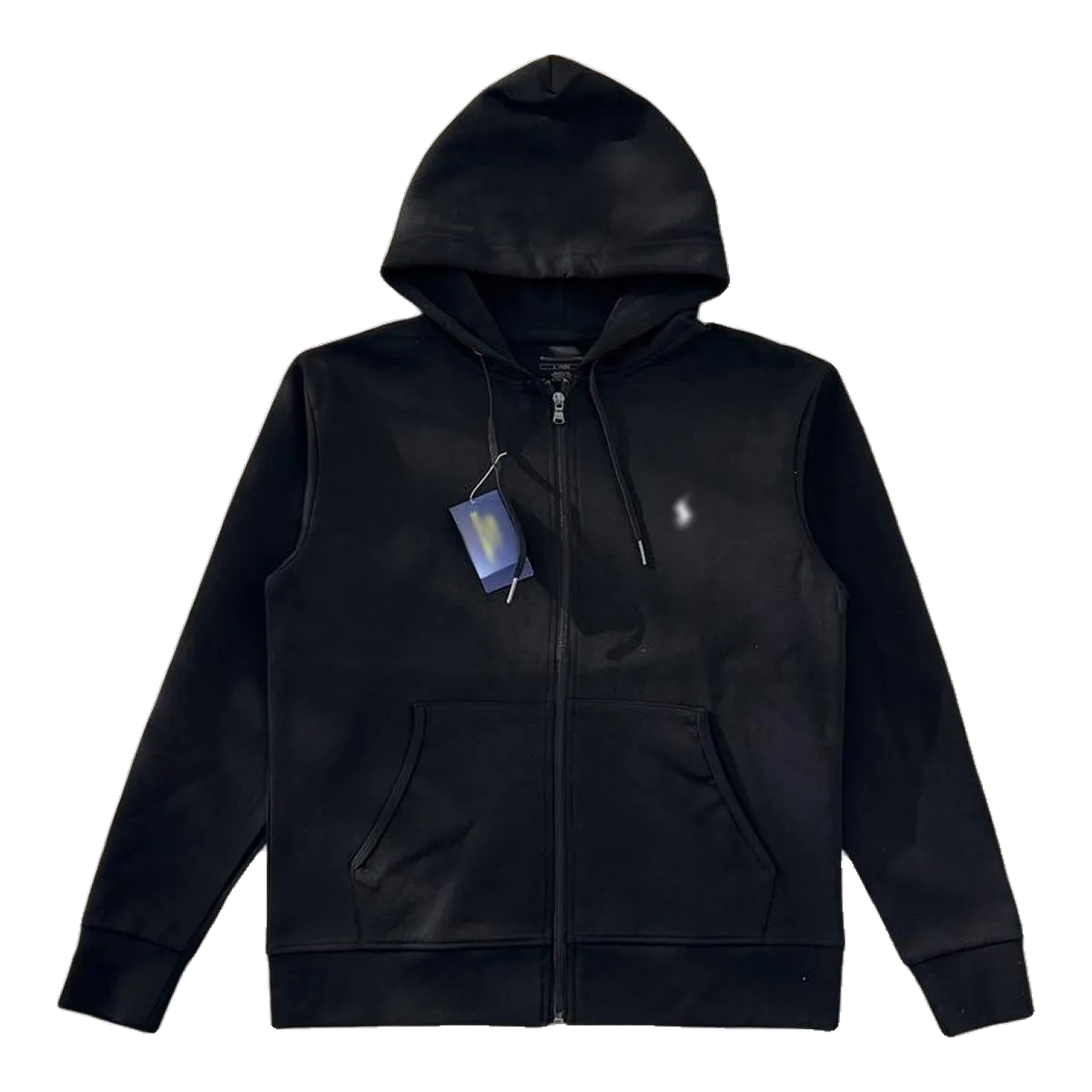 Ralph Lauren Zip Hoodie Black