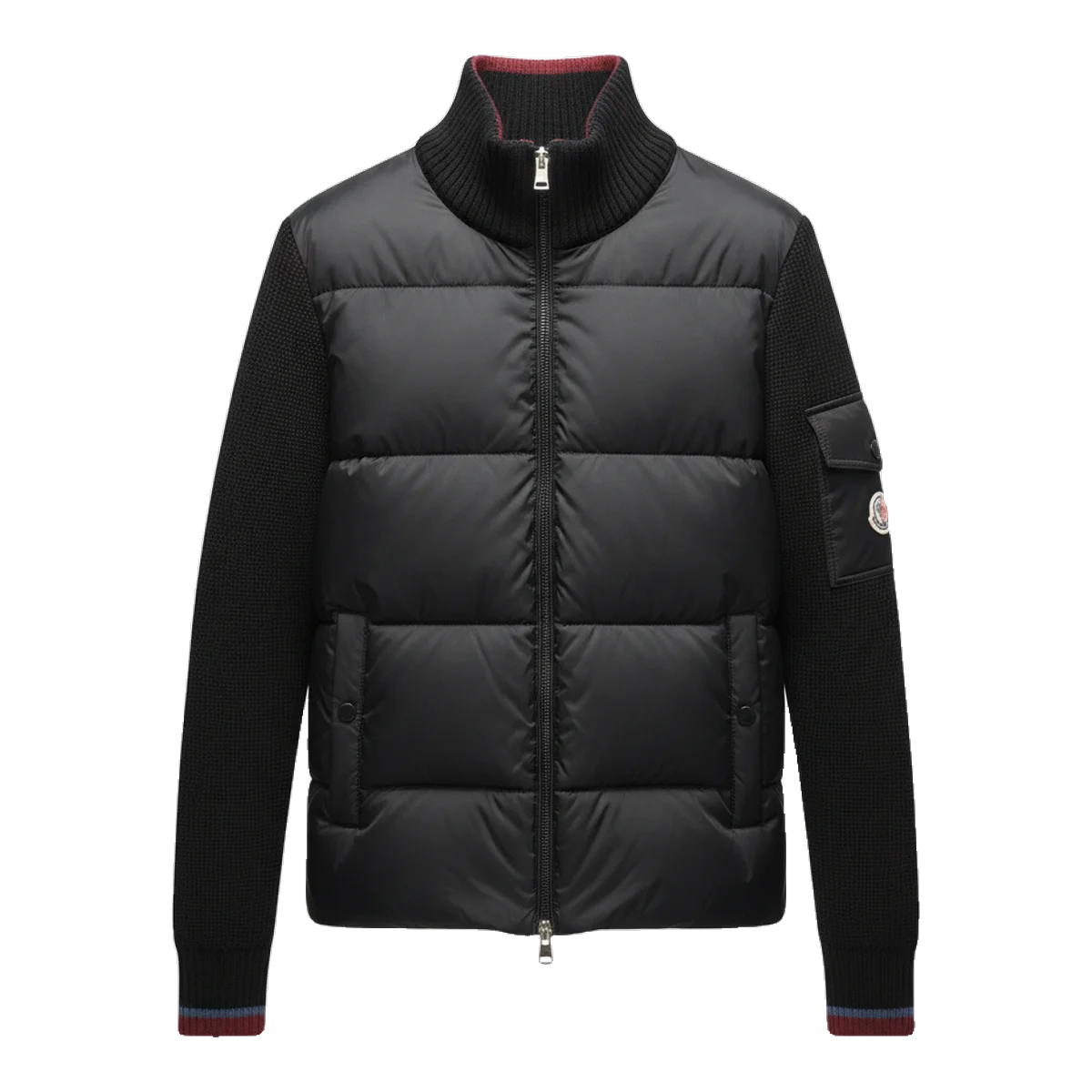 Versace Puffer Black