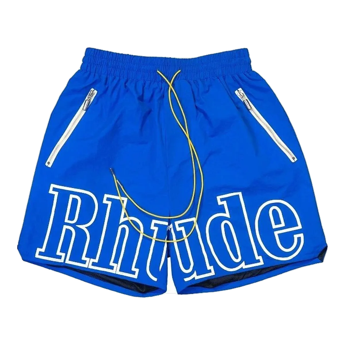 Rhude Logo Shorts Blue