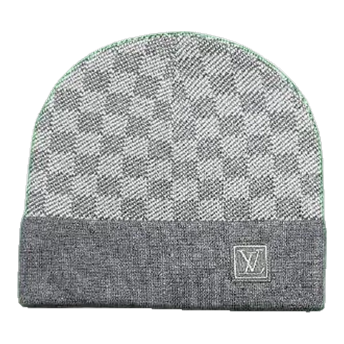 Louis Vuitton Damier Beanie Gray