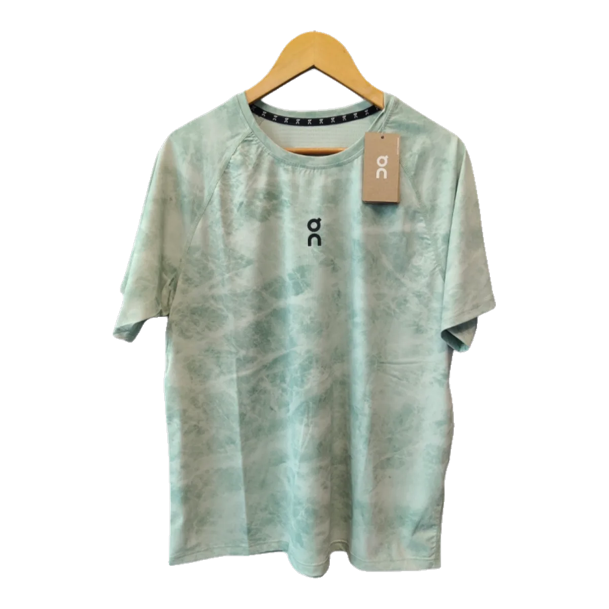 On Green Tie-Dye T-Shirt