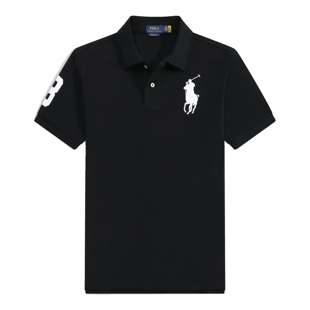 Ralph Lauren Black Big Pony Polo Shirt