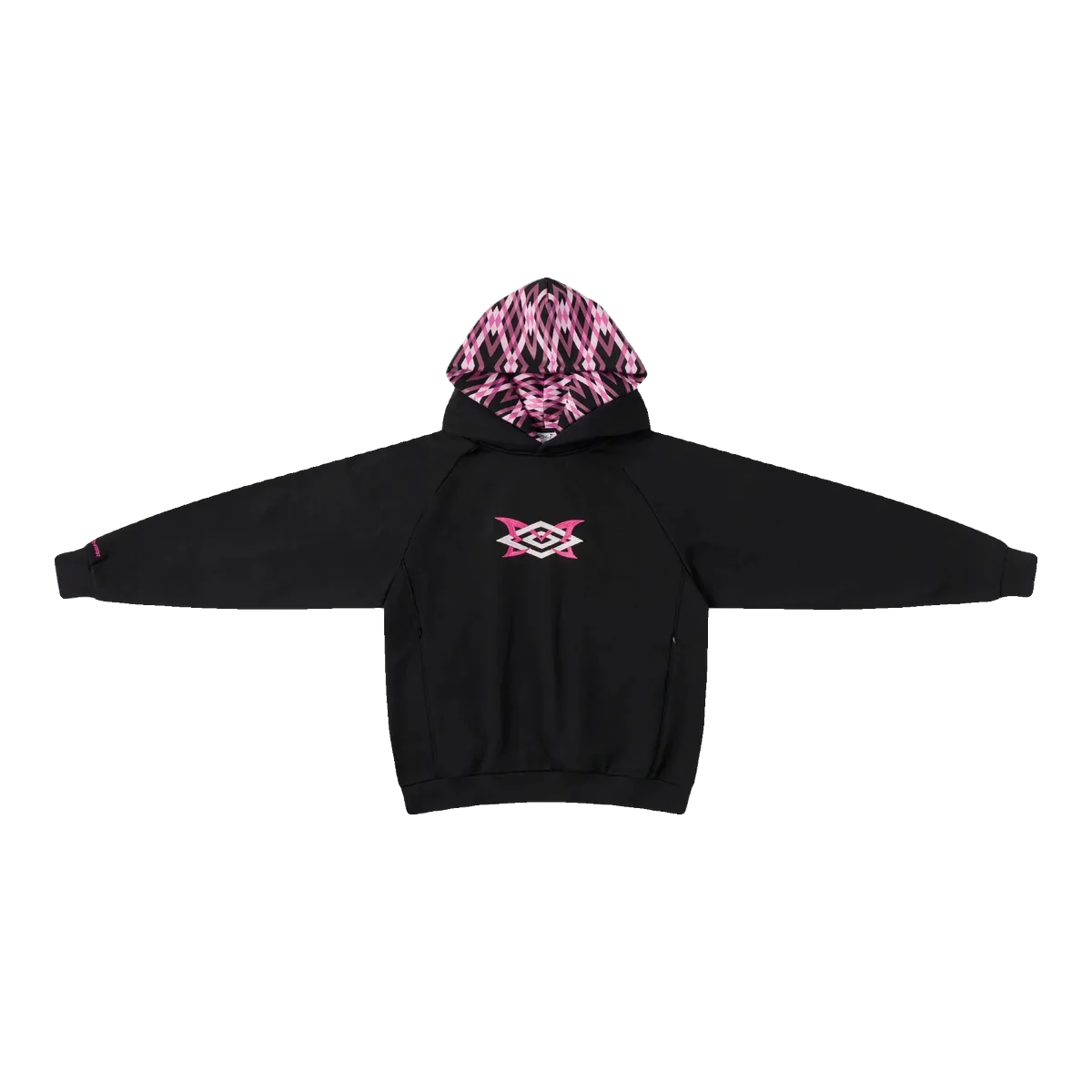 Off-White Black Graphic Hoodie