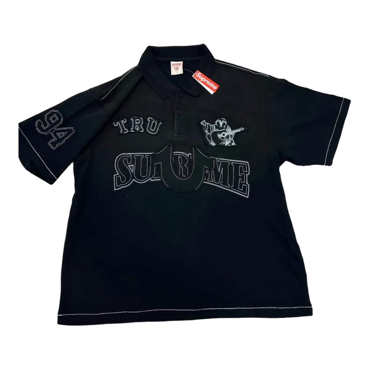 Supreme Navy Polo Shirt