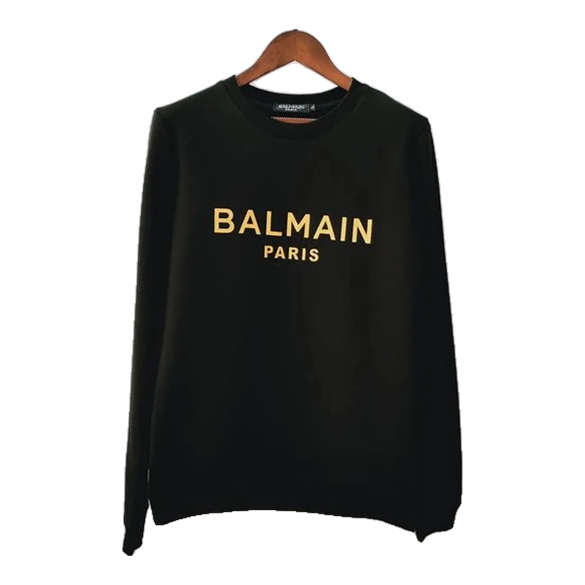 Balmain Logo Sweatshirt Black