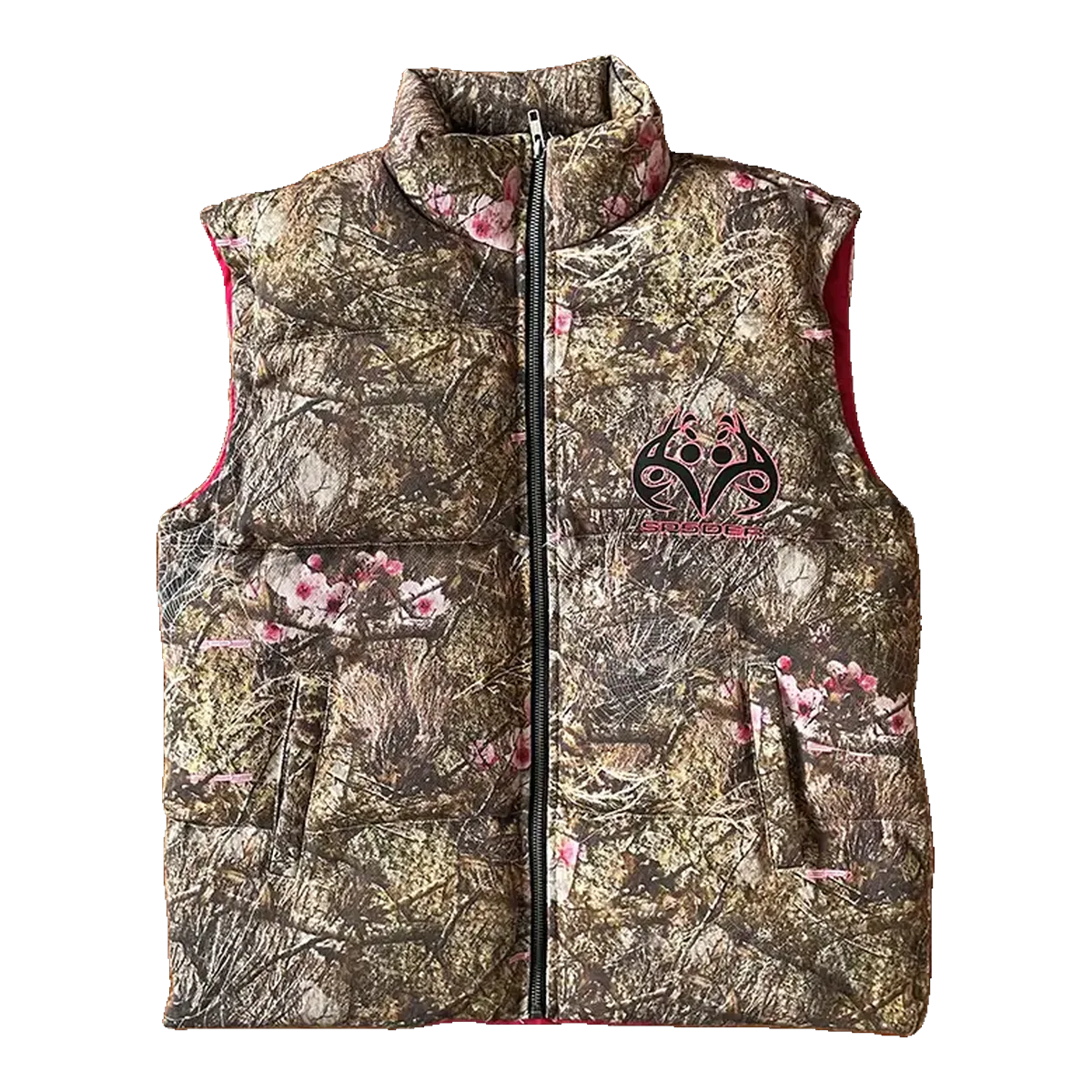 Sp5der Camo Puffer Vest