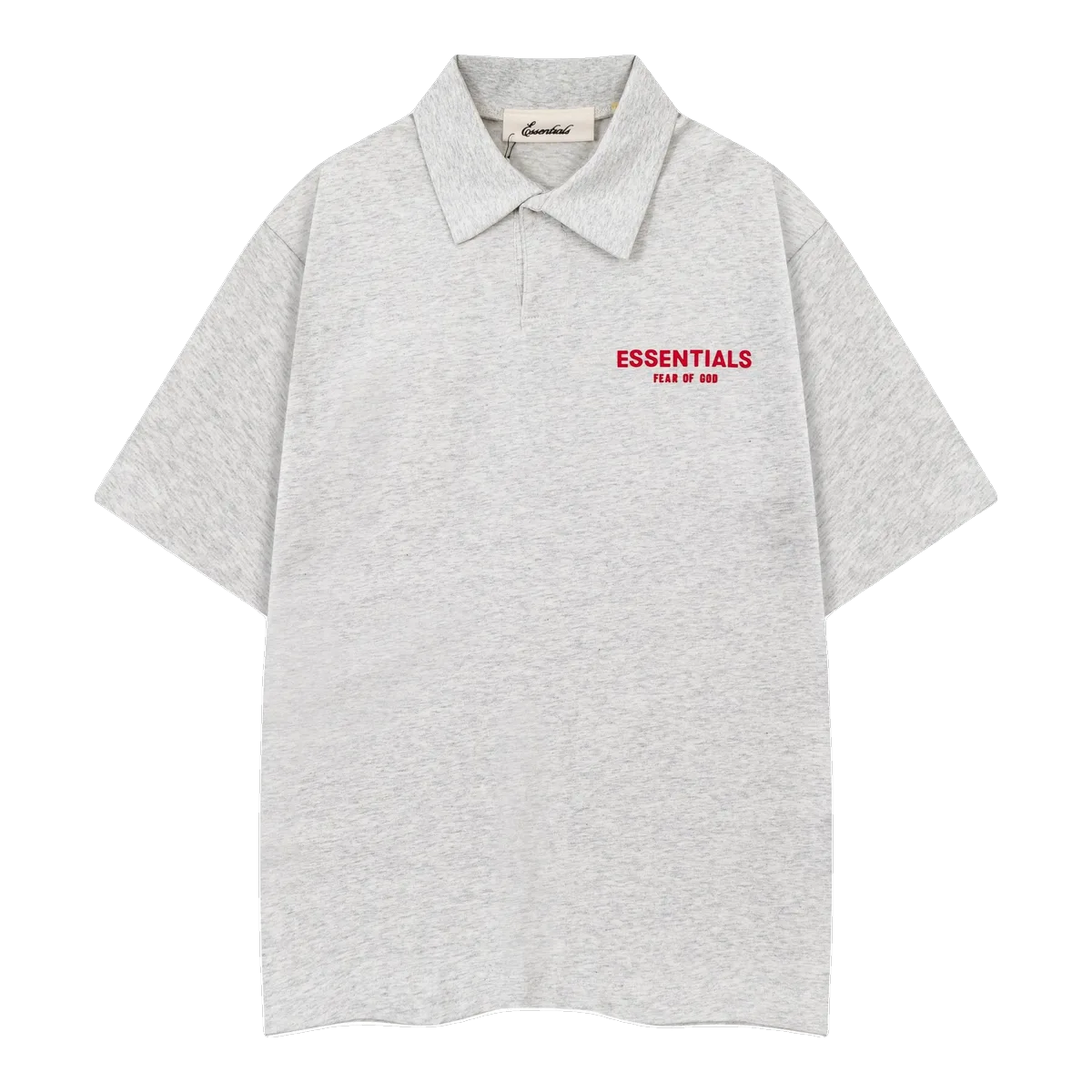 Essentials Grey Polo Shirt