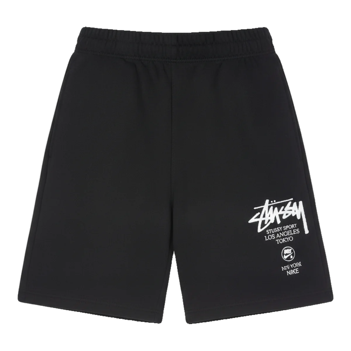 Stussy Black Script Shorts