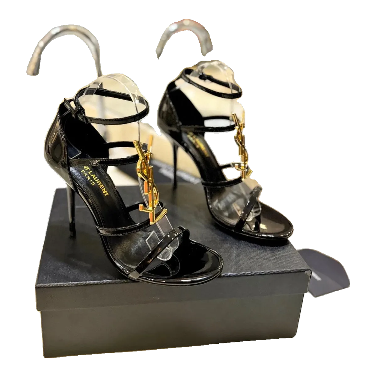 Saint Laurent Animal Print Heels