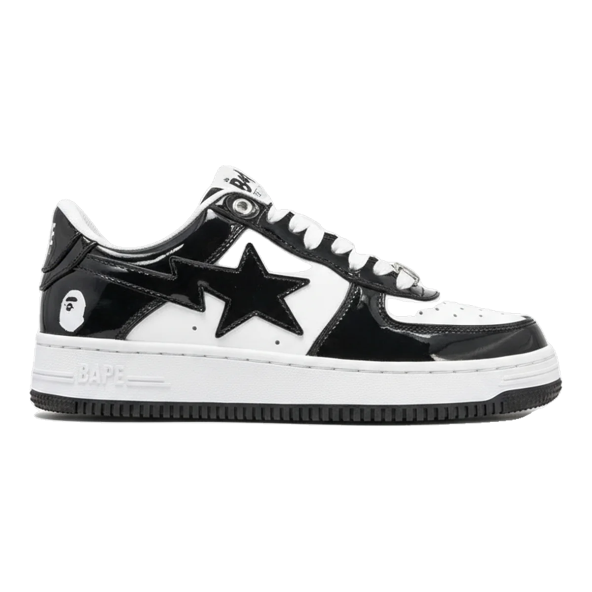 Bape Black Bapesta Sneakers
