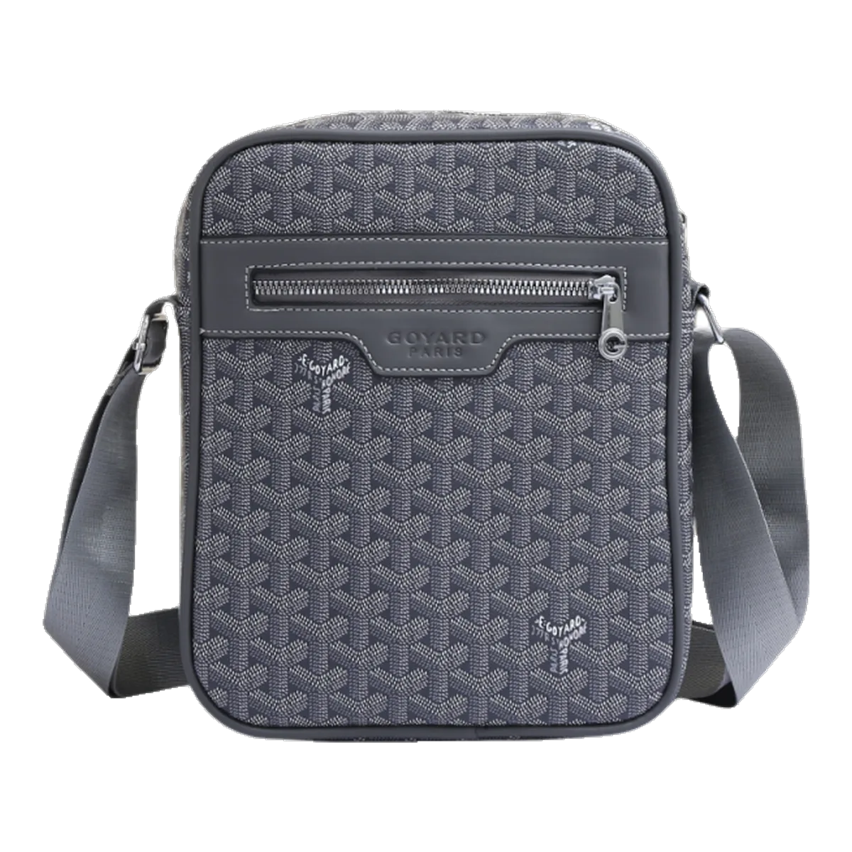 Goyard Grey Messenger Bag