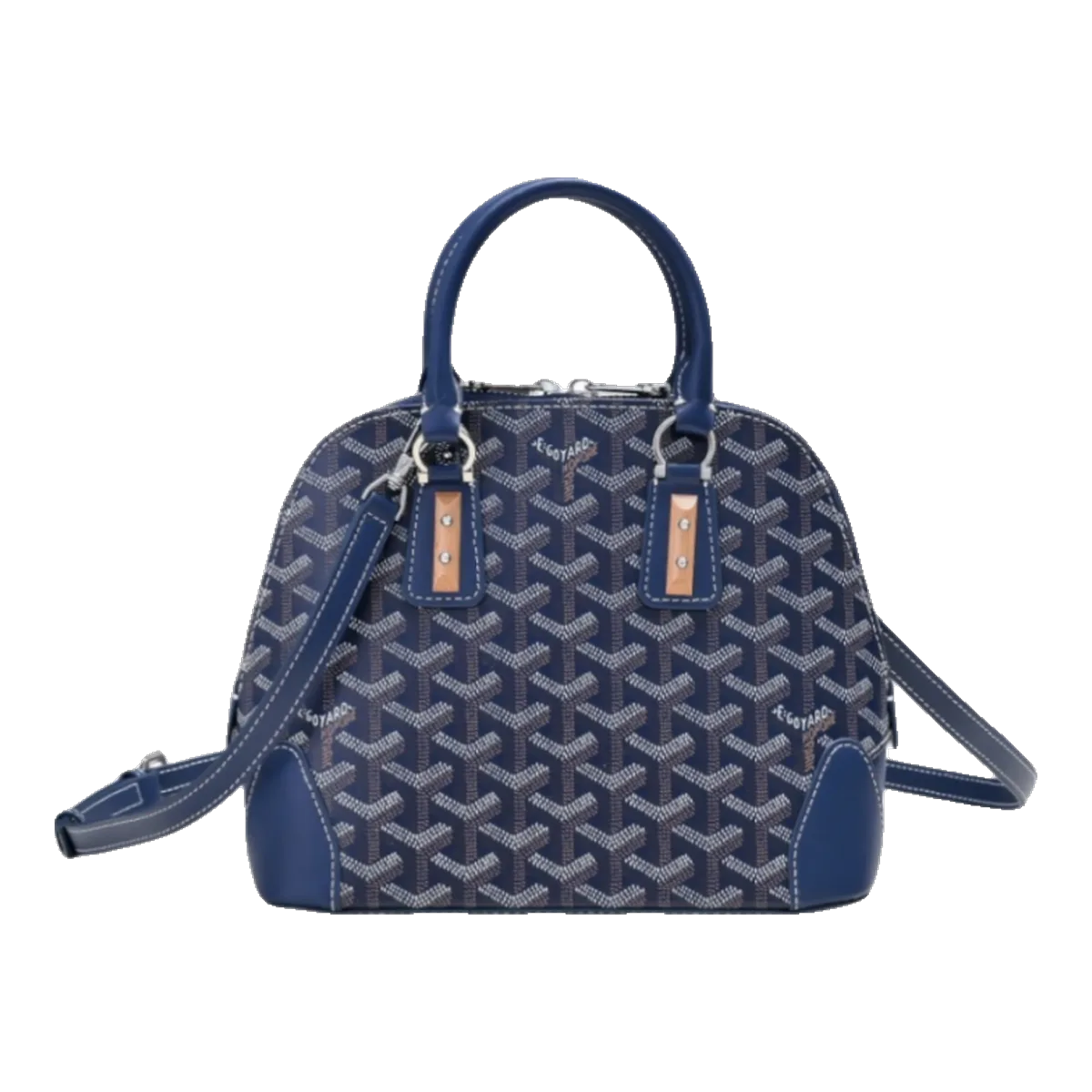 Goyard Blue Bowling Bag