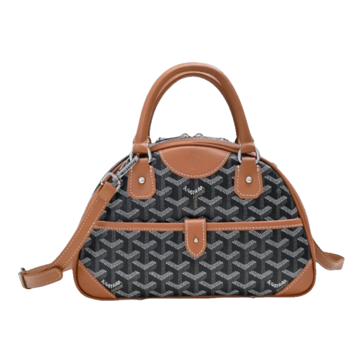 Goyard Brown Bowling Bag