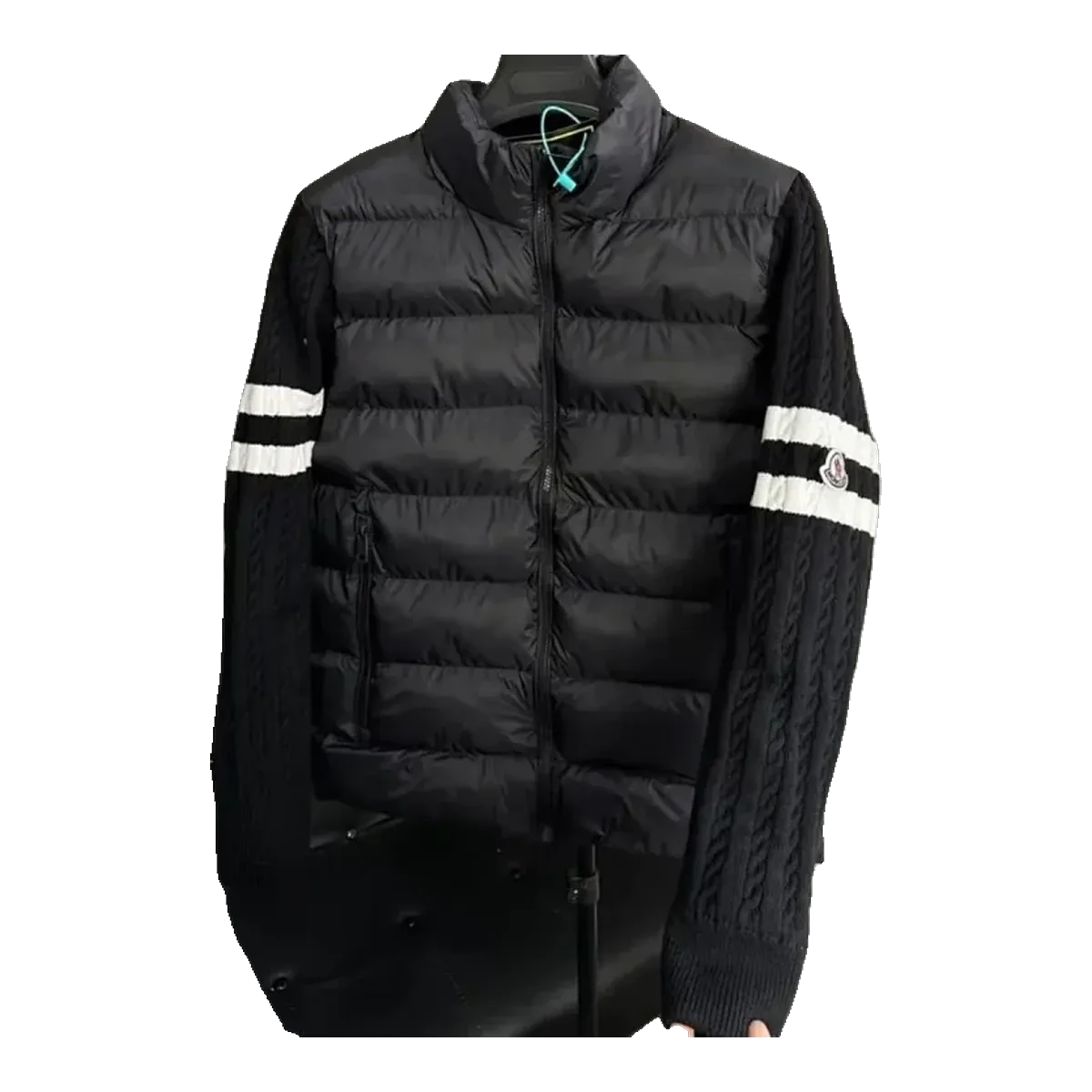 Moncler Black Puffer Vest