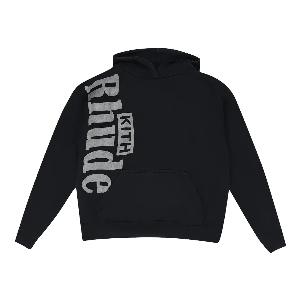 Rhude Black Logo Hoodie