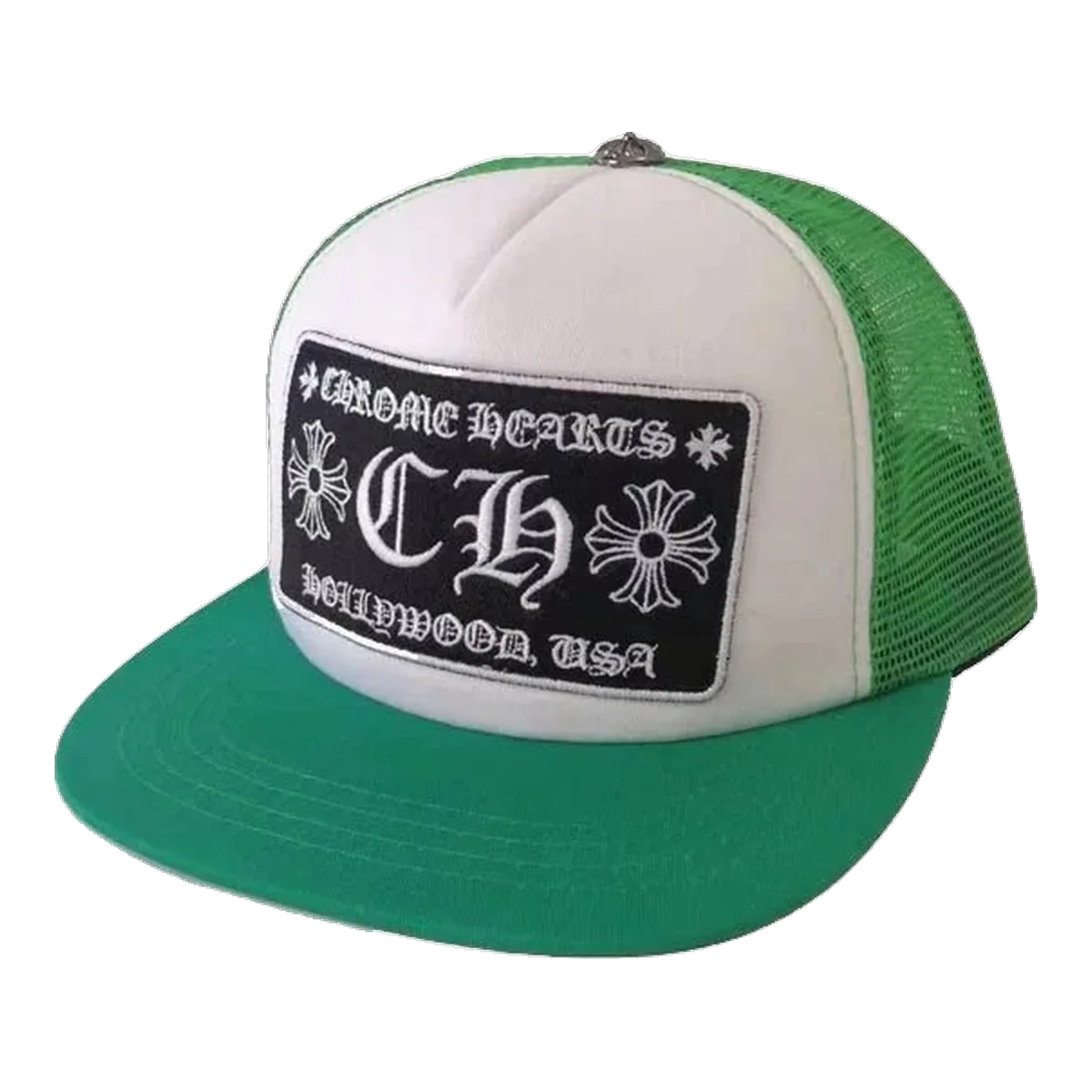 Chrome Hearts Trucker Cap Green White