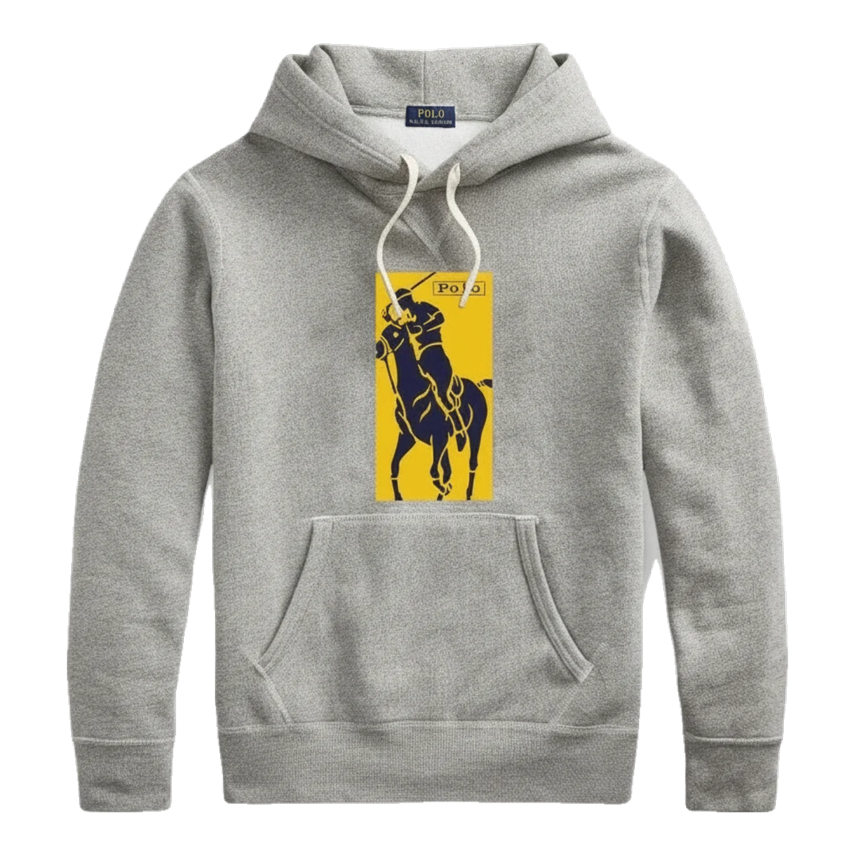 Ralph Lauren Big Pony Hoodie Grey