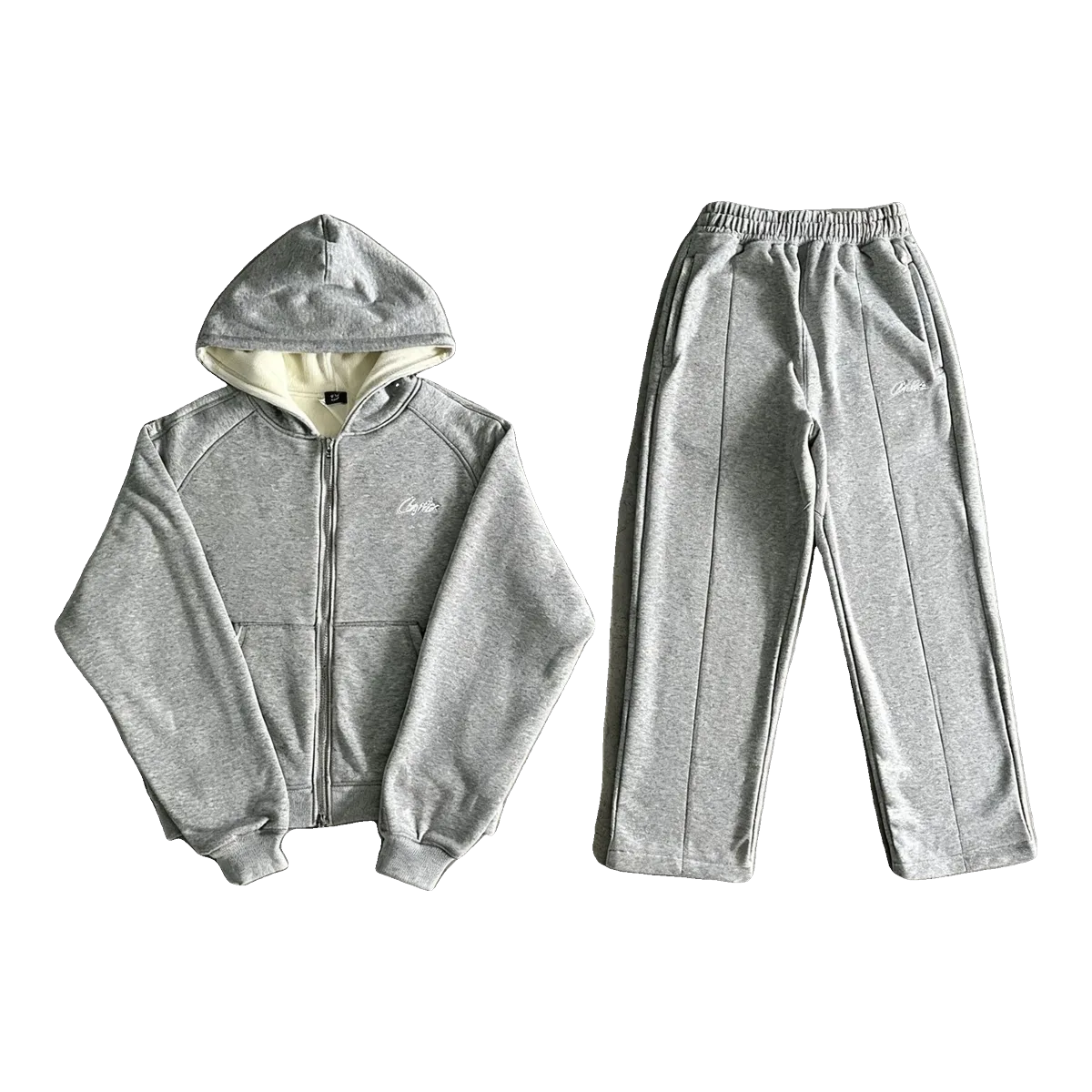 Corteiz Knit Sweatpants Grey