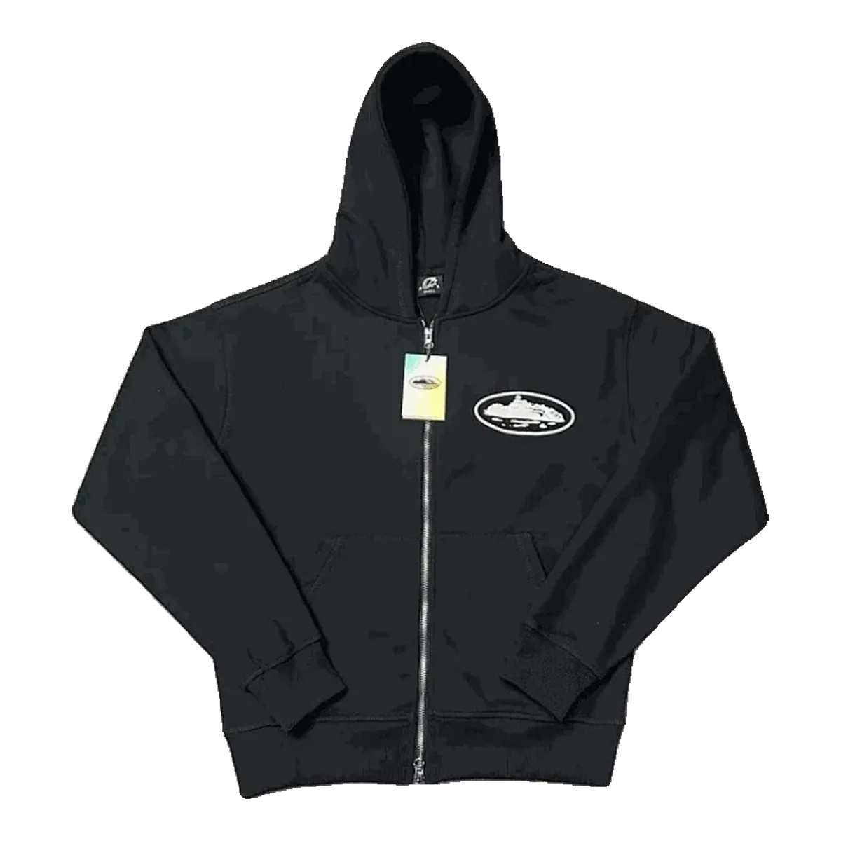 Corteiz Black Zip Hoodie
