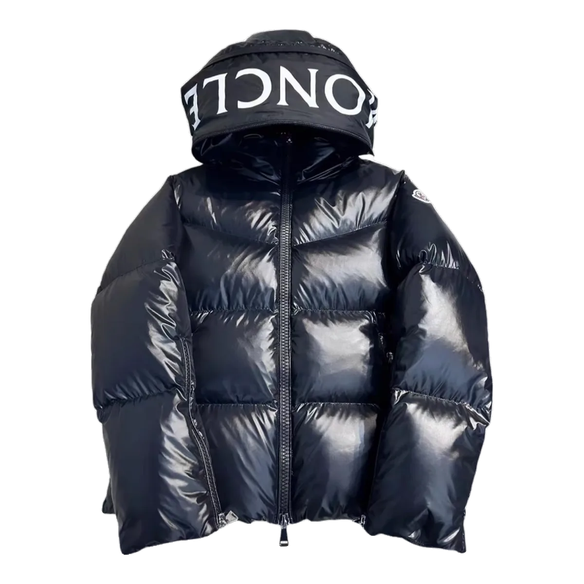 Moncler Navy Down Jacket