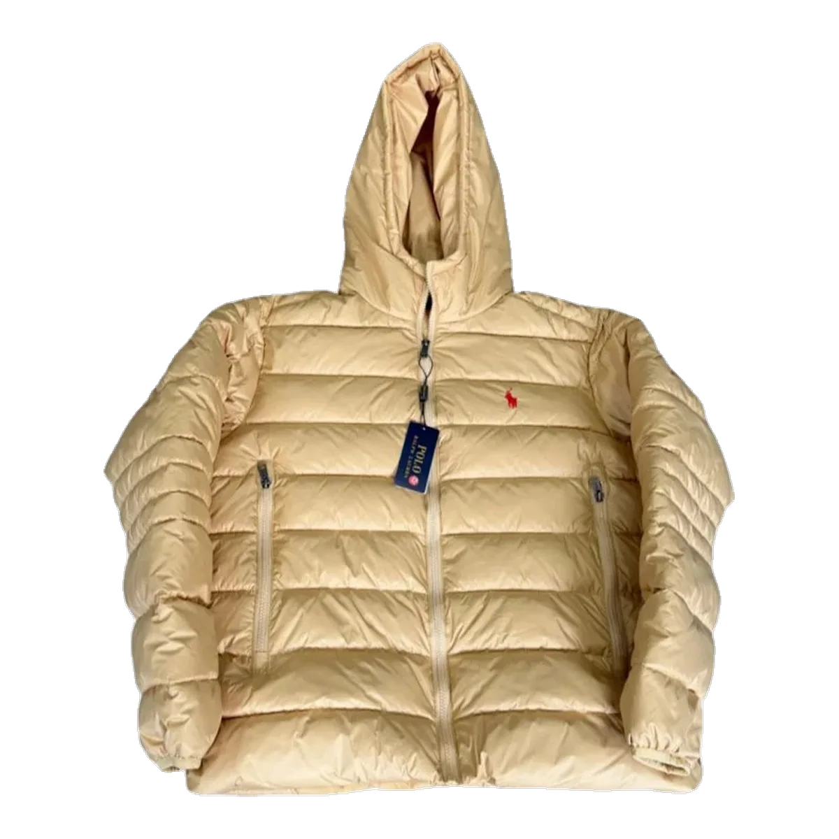 Ralph Lauren Tan Puffer Jacket