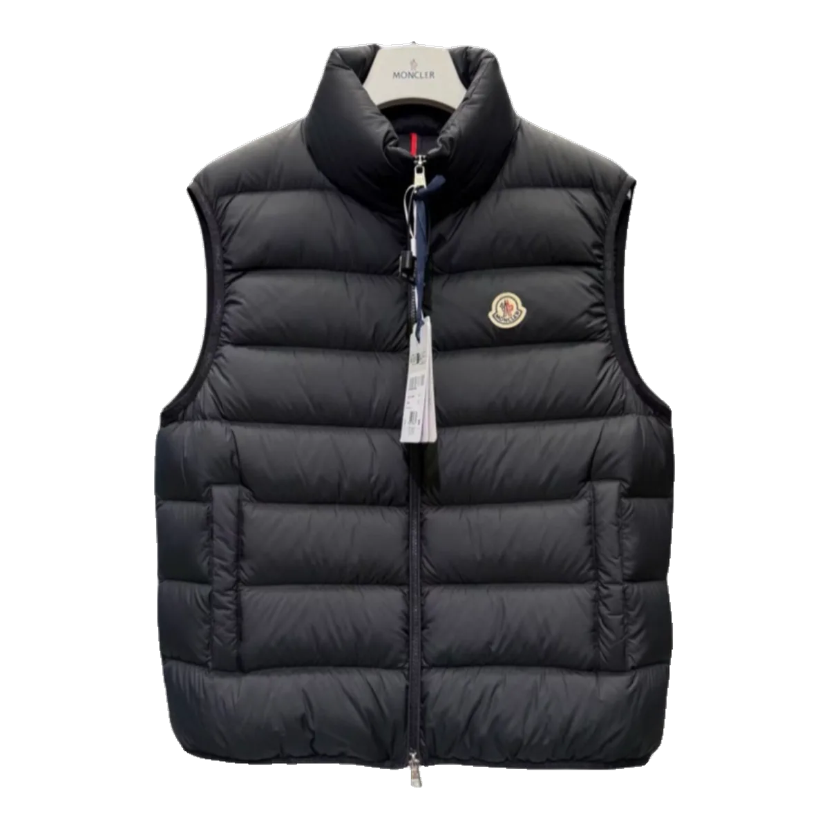 Moncler Black Puffer Vest