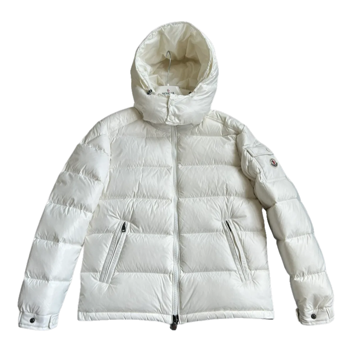 Moncler White Down Jacket