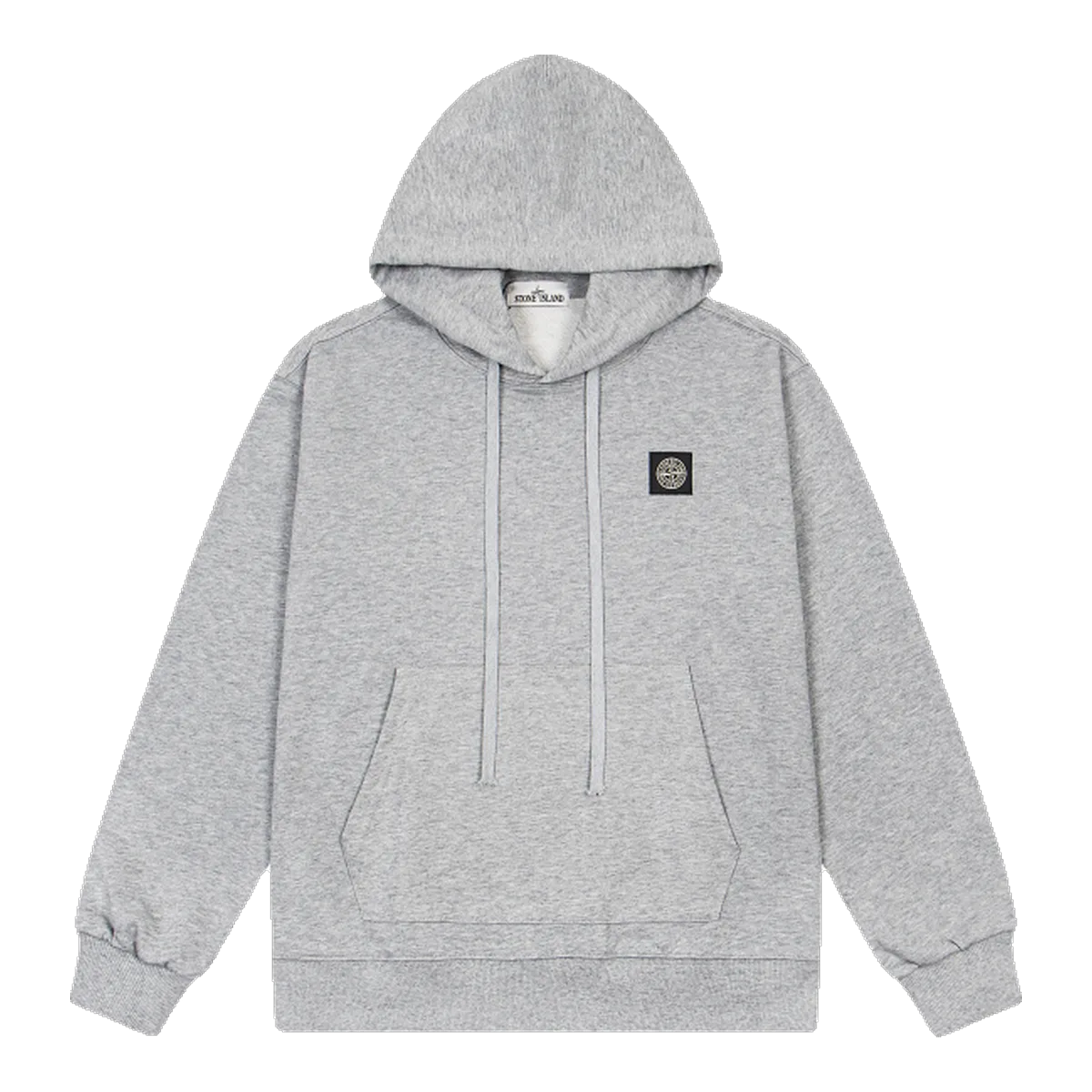 Stone Island Grey Zip Hoodie