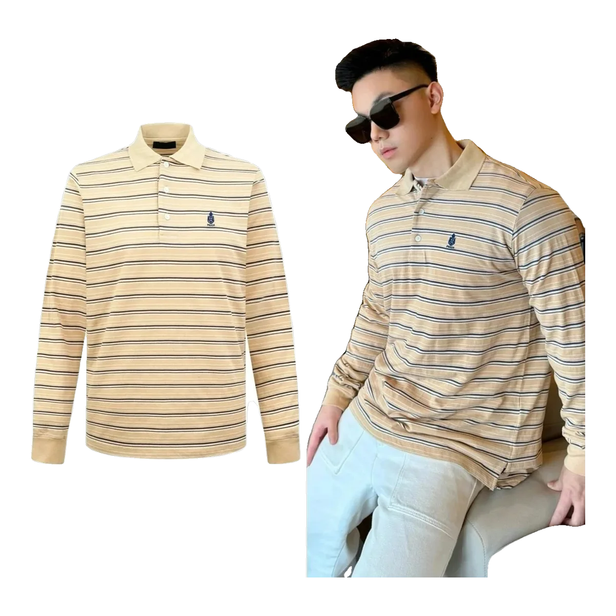 Prada Polo Shirt Striped