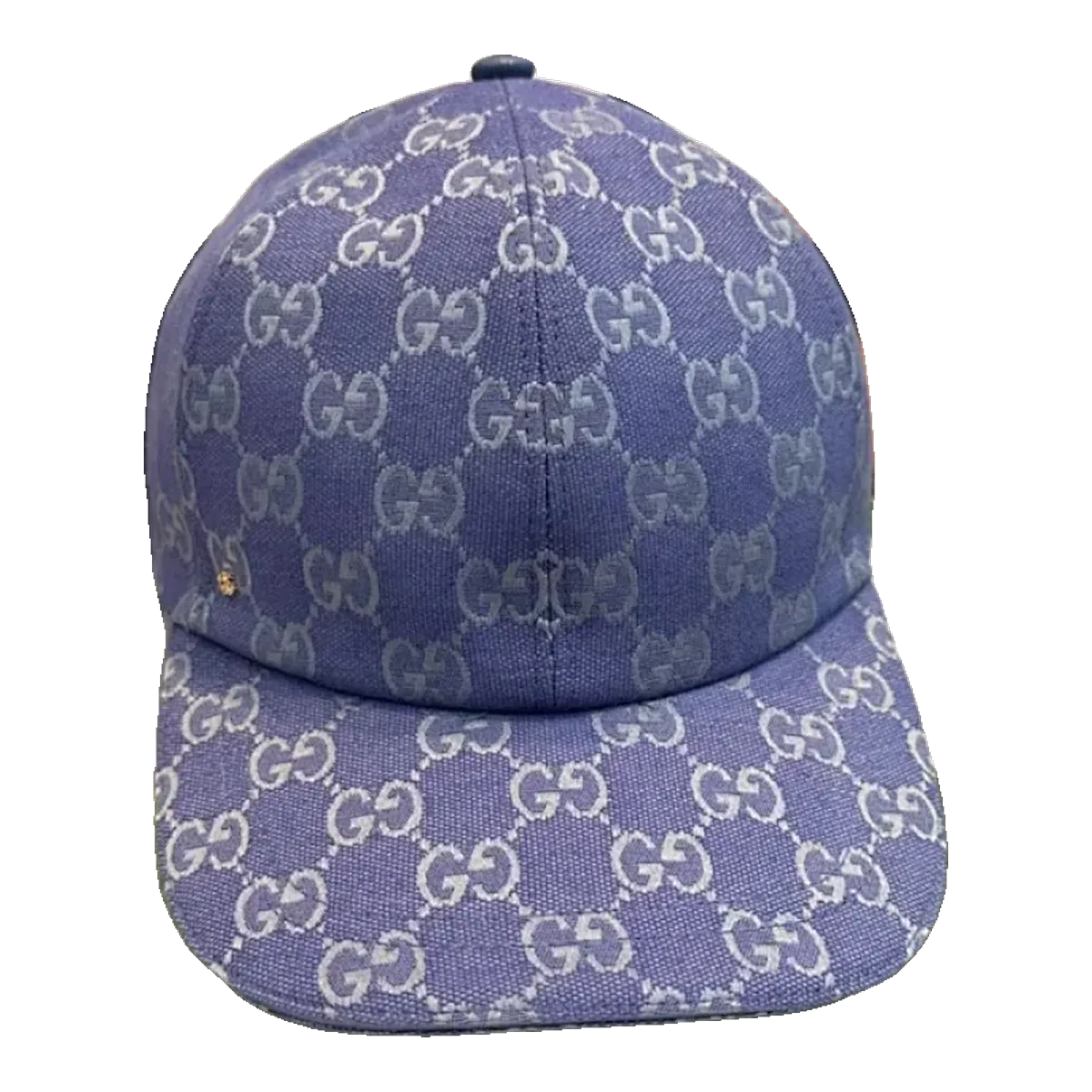 Gucci GG Monogram Blue Cap