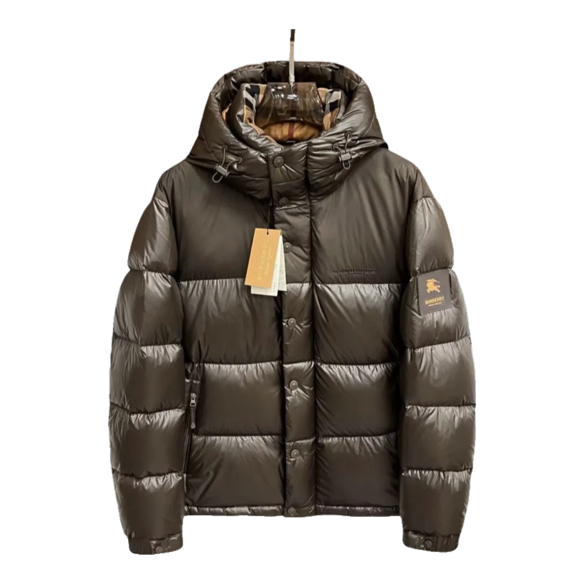Burberry Khaki Down Jacket
