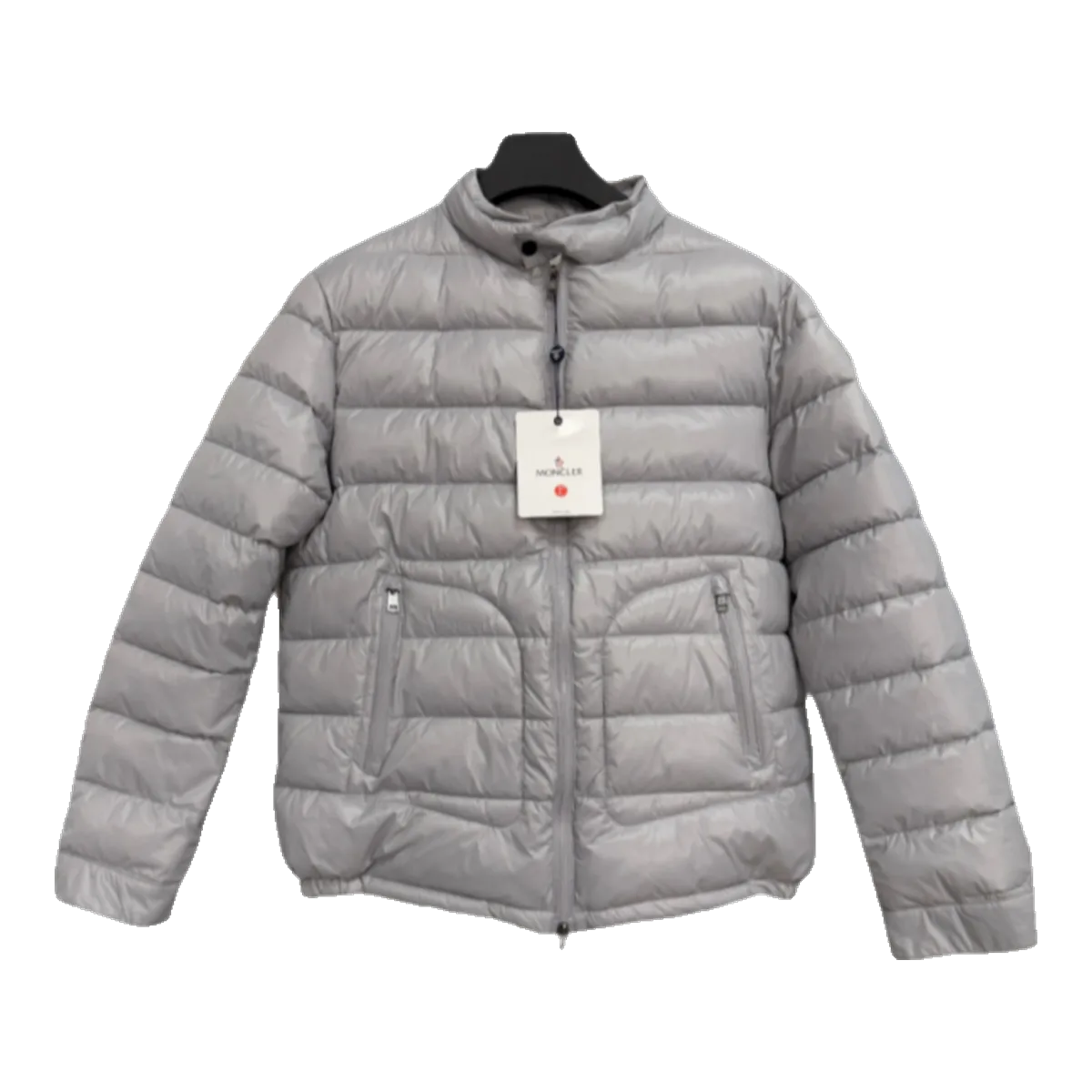 Moncler Grey Puffer Jacket