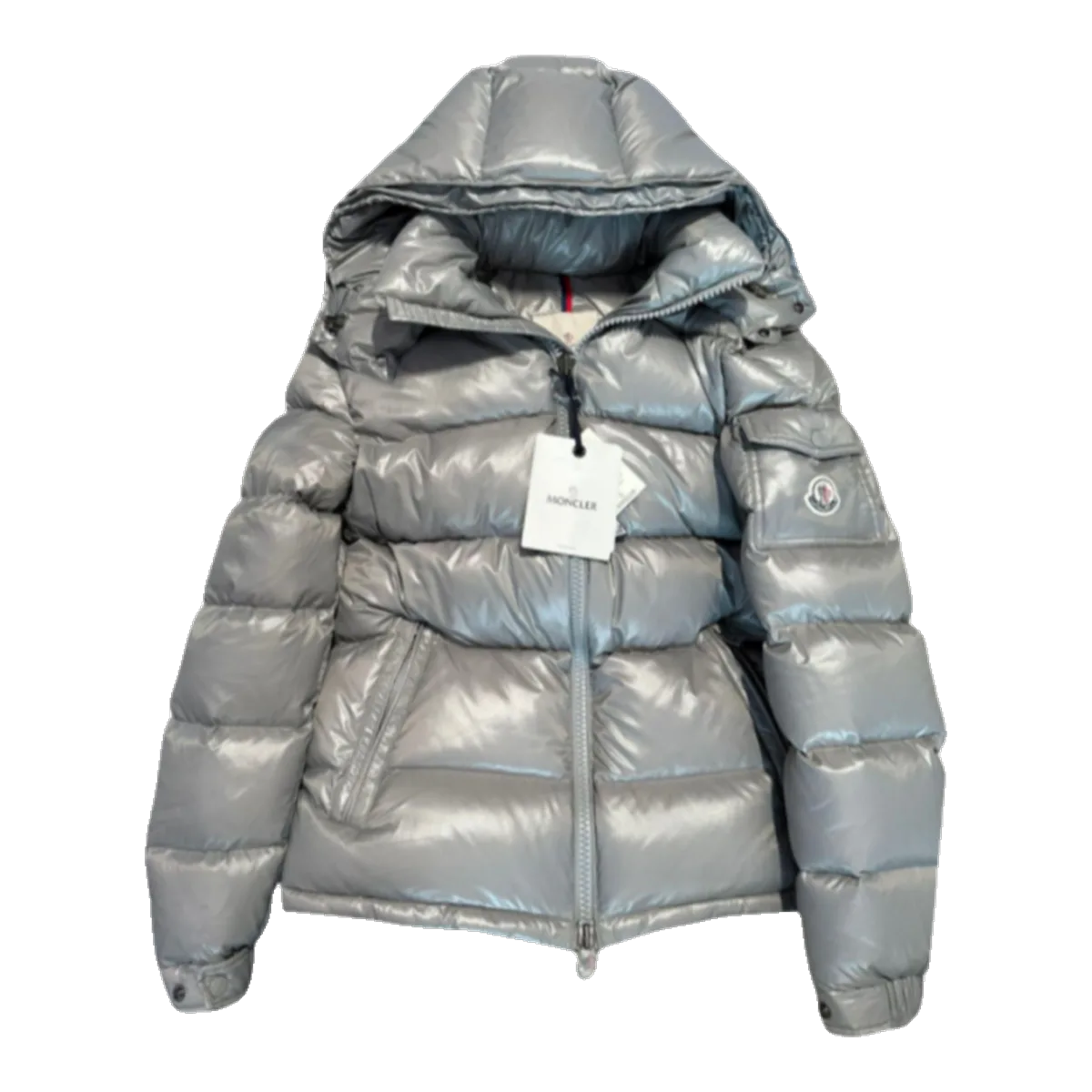 Moncler Grey Down Jacket