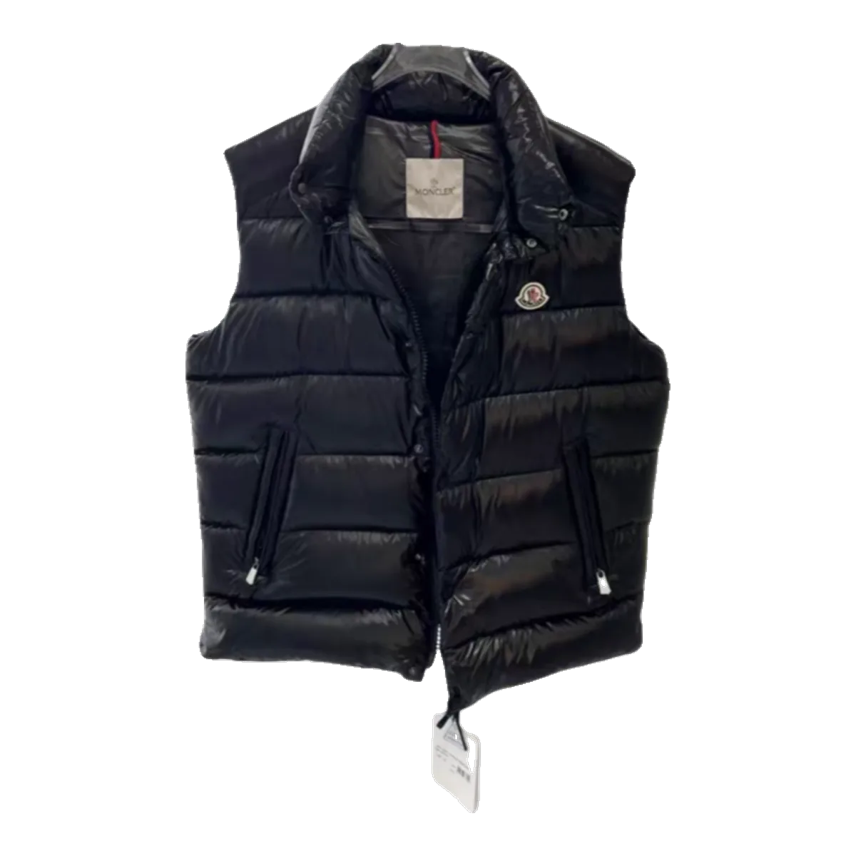 Moncler Black Puffer Vest