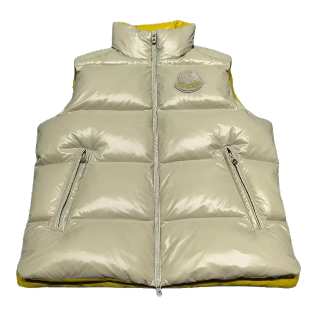 Moncler Cream Puffer Vest