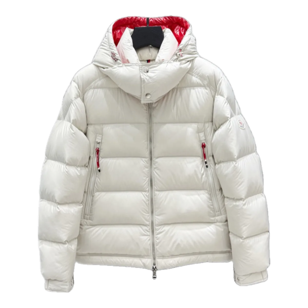 Moncler White Down Jacket